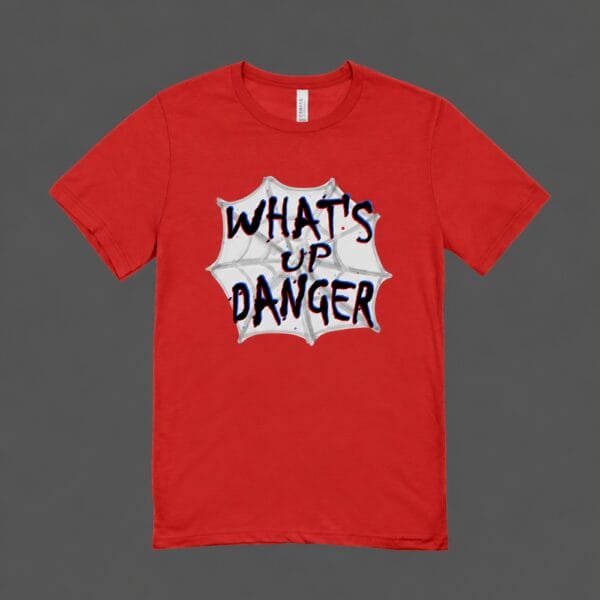 Whats Up Danger T-shirt Red