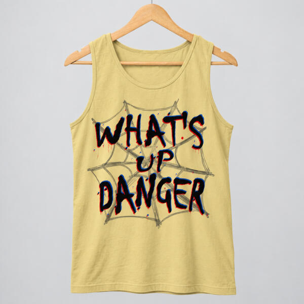 What's Up Danger Tank Top Beige