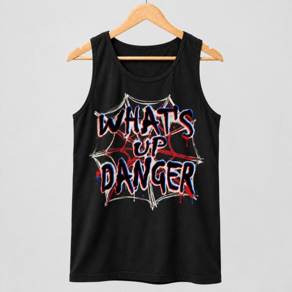 What's Up Danger Tank Top Black