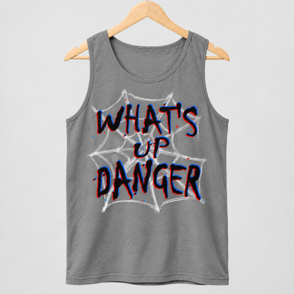 What's Up Danger Tank Top Grey