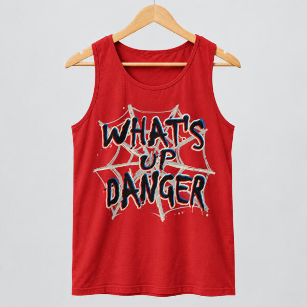 What's Up Danger Tank Top Red